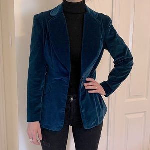 GORGEOUS VINTAGE VELVET BLAZER